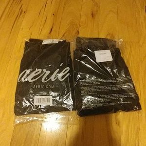 2 brand new black AE leggings